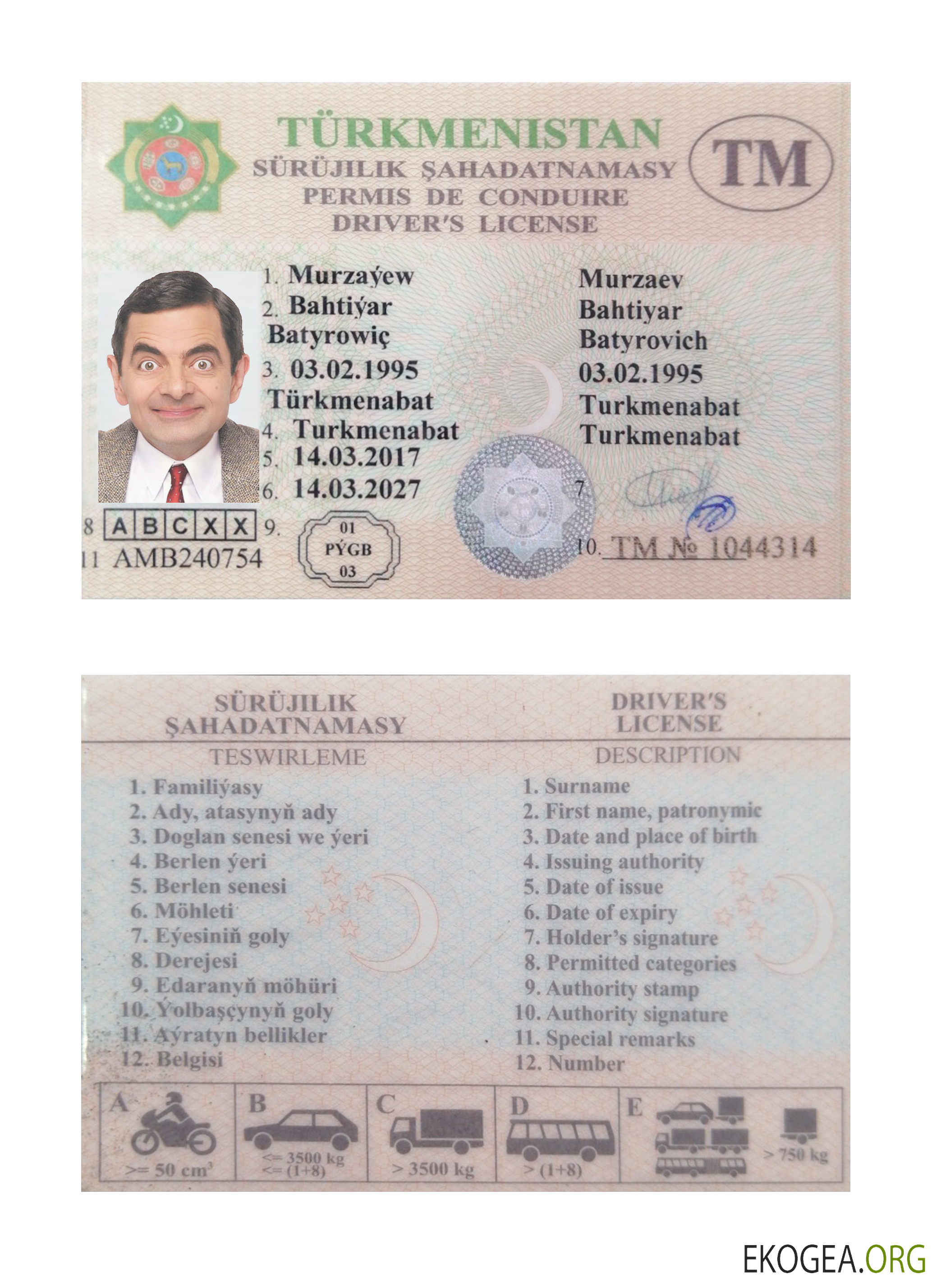 Turkmenistan template